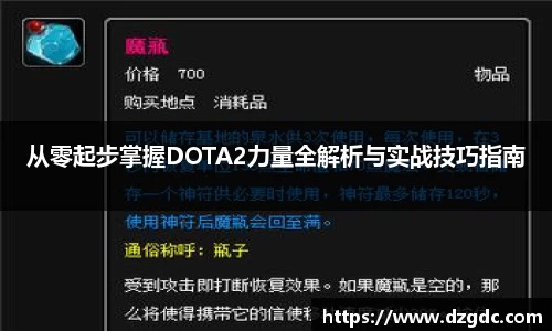从零起步掌握DOTA2力量全解析与实战技巧指南