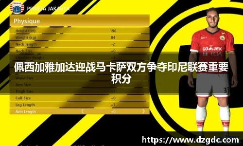 佩西加雅加达迎战马卡萨双方争夺印尼联赛重要积分
